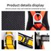 Hexin European Style Full Body Five-Point Harness High-Altitude Work Exterior Wall Renovation Quick-Plug Safety Rope_desvips.com