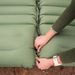 TPU New 10cm With Pillow Hand Pressure Foot Cushion Outdoor Tent Inflatable Bed Camping Da_desvips.com
