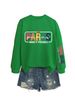 Fashion Trend Colorful Paras Make Arm Print European And American Women's Sports Sweatshirt_desvips.com