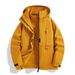 001 Rose Story 3-in-1 For Women Outdoor Sports Windproof Waterproof Coldproof Hooded Jacket Coat_desvips.com