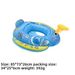 Kids Water Gun Swim Ring With Seat - Thickened PVC Inflatable Pool Float For Water Battles (Non-Toxic Includes 2 Squirt Guns & Repair Patch)_desvips.com