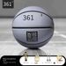 361° Premium Rubber Basketball For Training & Competition – Size 5 & 7, Durable Grip, Includes Pump & Net Bag ( Classic Brown/Silver Grey)_desvips.com
