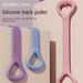 8-Shape Silicone Shoulder Opener Beauty Back Magic Resistance Home Fitness Women Elastic Band Figure-8 Rope Yoga_desvips.com