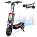 Tifgalop K8 Electric Scooter 6000W 12Inch 60V 36AH Battery With Detachable Seat_desvips.com