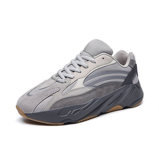 Coconut 700 Men's Couple Dad Shoes Thick Sole Reflective Breathable Casual Sports Trendy Sneakers_desvips.com