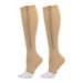 Soccer Socks Compression Zipper Socks Long Tube Sports Pressure Socks Intravenous Elastic Socks Zip Sox Socks_desvips.com