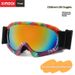 New Releases In December New Fashion Outdoor Sports Glasses Cross-Border Colorful Children's Ski Snow Windproof Sandproof Goggles Wholesale_desvips.com