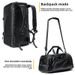 Multifunctional Dry Wet Separation Sports Gym Bag Business Trip Travel Luggage Computer Backpack Men_desvips.com