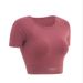 Women's Summer Slim Fit Fitness T-Shirt For Running, Training, Yoga, Quick-Drying Running Sports_desvips.com