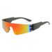 New colorful men's rimless sunglasses Colorful stylish women's Punk Y2K Sports sunglasses_desvips.com