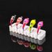 1pc/4pcs Ice Midge Fly Fishing Nymph With Storage Box, Hard Bait Cool Hand Made Fly Accessories Fishing Tackle_desvips.com