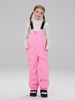 Children's Boys Girls Snowboard Ski Bib Winter Snow Country Warm Thickened Snowproof Pants_desvips.com