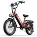 Cleytro XC20 20" Electric Bike, 48V 15.6Ah Battery, Front And Rear Suspension_desvips.com