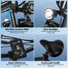 OOK-TEK E20 Foldable Electric Bike, 48V 15AH Battery, Front & Rear Suspension_desvips.com
