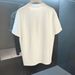 Jiasiqi Trendy Summer Printed Casual Simple Versatile Short Sleeve T-Shirt Stylish Comfortable Slim Fit Base Shirt_desvips.com