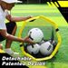 Professional Soccer Goal With Target Net - Free Kick & Shooting Practice Trainer (Portable Football Training Equipment For Accuracy Drills)_desvips.com