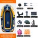 Inflatable Fishing Boat - Heavy-Duty Raft For Kayaking River Drifting & Water Sports (Portable Non-Slip Deck Includes Repair Kit & Pump)_desvips.com