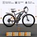 GUNAI GN29 Adult Electric Bicycle 750W Motor City Bike 48V15AH Battery E-bike 29 Inch Chaoyang Road Tires Electric Bike_desvips.com