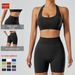 Women's High-Waisted Seamless Yoga Shorts Quick Drying Hip Lifting Tight Fit Sports Fitness Pants For Spring/Summer Running_desvips.com