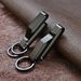 Stainless Keys Waist Keyring Holder Belt Outdoor Anti-Lost Hanging Clip Buckle Keychain Strap Tools_desvips.com