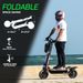 Patinete Eléctrico TIFGALOP, Motores Duales De 6000 W, Batería De Litio De 60 V Y 38 Ah, Autonomía De 100 Km, Neumáticos De 12 Pulgadas._desvips.com