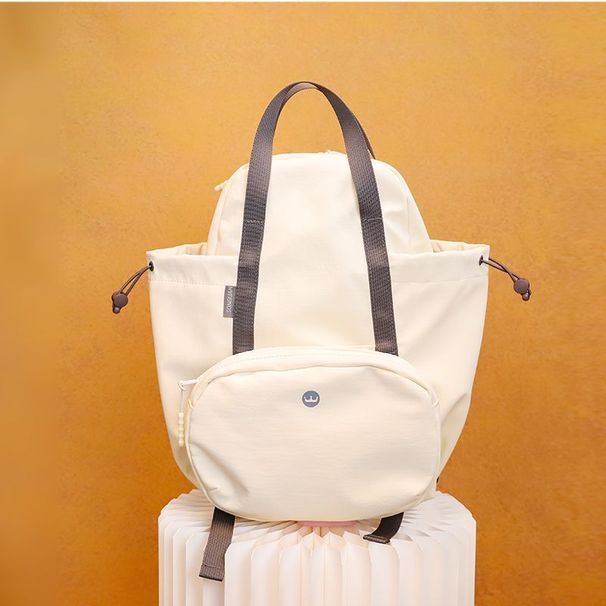 New Shoulder Bun Mother Bag, Fashionable, Lightweight, Trendy Women's Bag, Portable And Versatile, Contrasting Color Backpack, Travel Bag_desvips.com