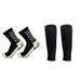 2-Piece Set Men's Compression Gaiters Leg Warmers Sports Sweat Absorbing Gaiters And Calf Socks For Outdoor Activities_desvips.com