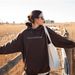 2025 New Women's Casual Loose Long Sleeve Faith Over Hoodie_desvips.com