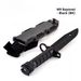 Training Airsoft Rubber Knife With Sheath For Party_desvips.com