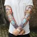 Ice Silk Summer Sun UV Protection Outdoor Cycling Tattoo Sleeves Fishing Arm Guards_desvips.com