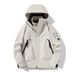 Outdoor Softshell For Men Women, Lightweight Spring And Autumn Single Layer Sports Casual Cycling Jacket Hood, Loose_desvips.com