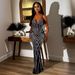 New European And American Sexy And Fashionable Sleeveless Rhinestone Camisole Backless Slim Fit Dress Party Dress_desvips.com