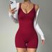 European And American Cross-Border Hollow Sexy Backless One-Piece Outdoor Sports Fitness Quick-Dry Butt-Lifting Tight_desvips.com
