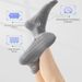 Men's Professional Sports Socks Marathon Running Mid Calf Terry Cloth Sole Non-Slip Shock Absorbing For Badminton Basketball Plus Size_desvips.com