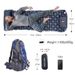 WESTTUNE Camping Inflatable Mattress Ultralight Outdoor Sleeping Pad With Pillow Built-in Pump Air Mat For Backpacking_desvips.com