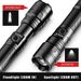 Outdoor Zoom Emergency Strong Light Portable Rechargeable Multifunctional White Laser Flashlight_desvips.com