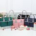 Large Capacity Insulated Lunch Bag For Women Multi Pocket Thermal Tote With Handles Stylish Korean Design Food Carrier For Office School_desvips.com