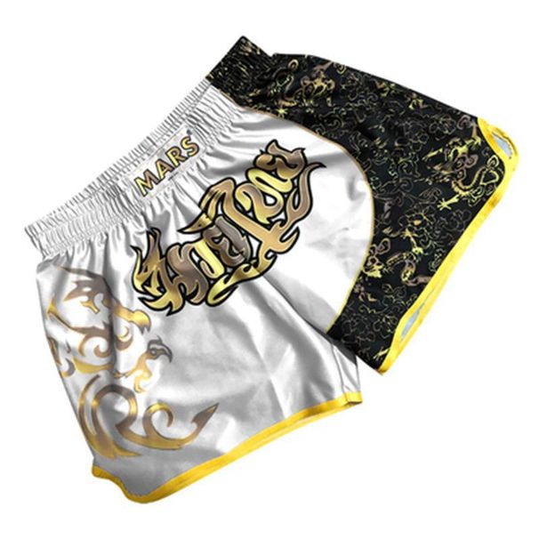 Muay Thai Shorts Professional Boxing Sanda Training Competition Fighting Fighting Shorts Fitness Men And Women_desvips.com