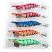 All-body Luminous Wooden Shrimp Big-eyed Squid Shrimp Bait 2.0 2.5 3.0# Squid Squid Sea Fishing Umbrella-shaped Hook Road_desvips.com