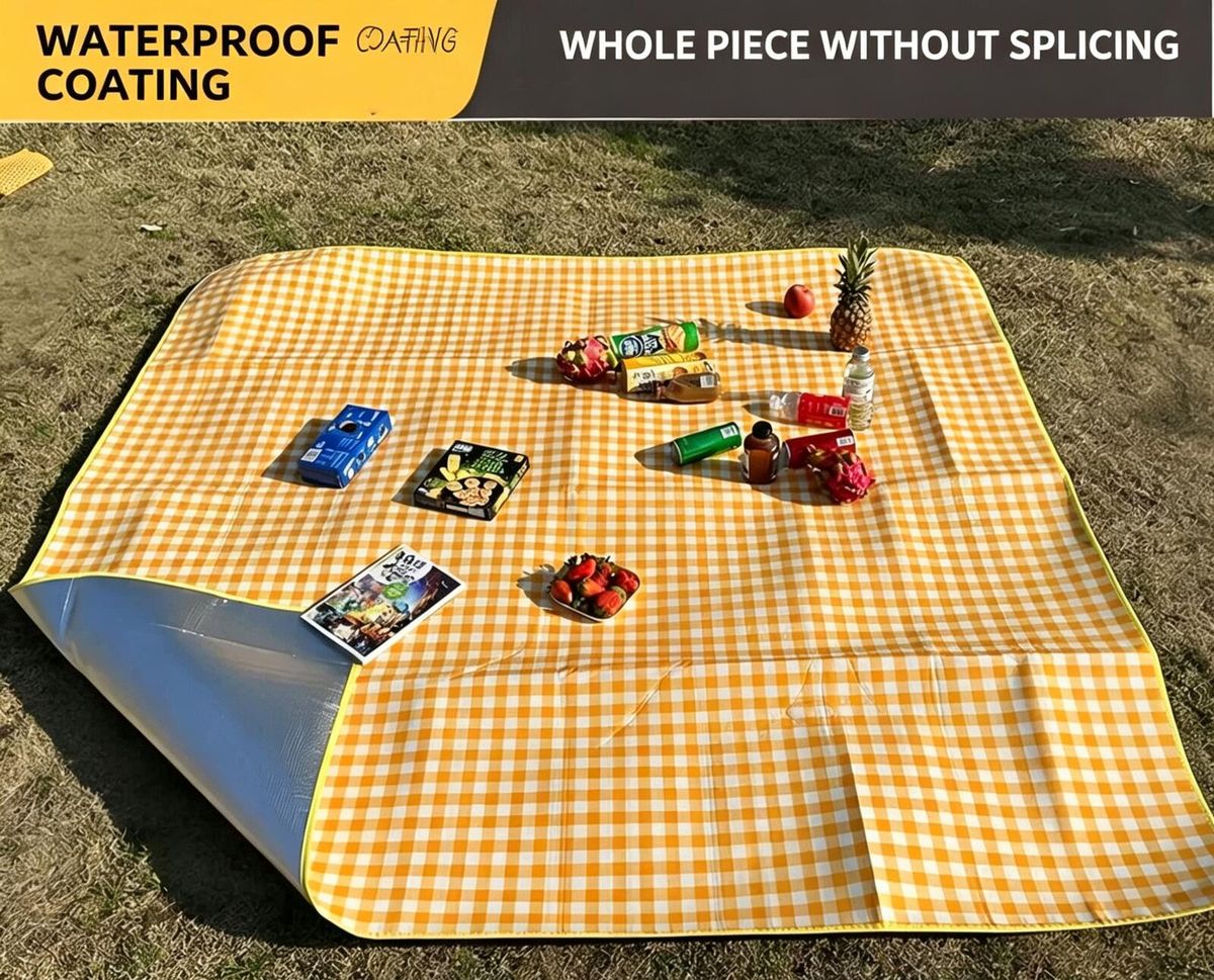 Thickened Color Film Camping Outdoor Picnic Cloth Lawn Ground Mat Dormitory Moisture-proof Mattress_desvips.com