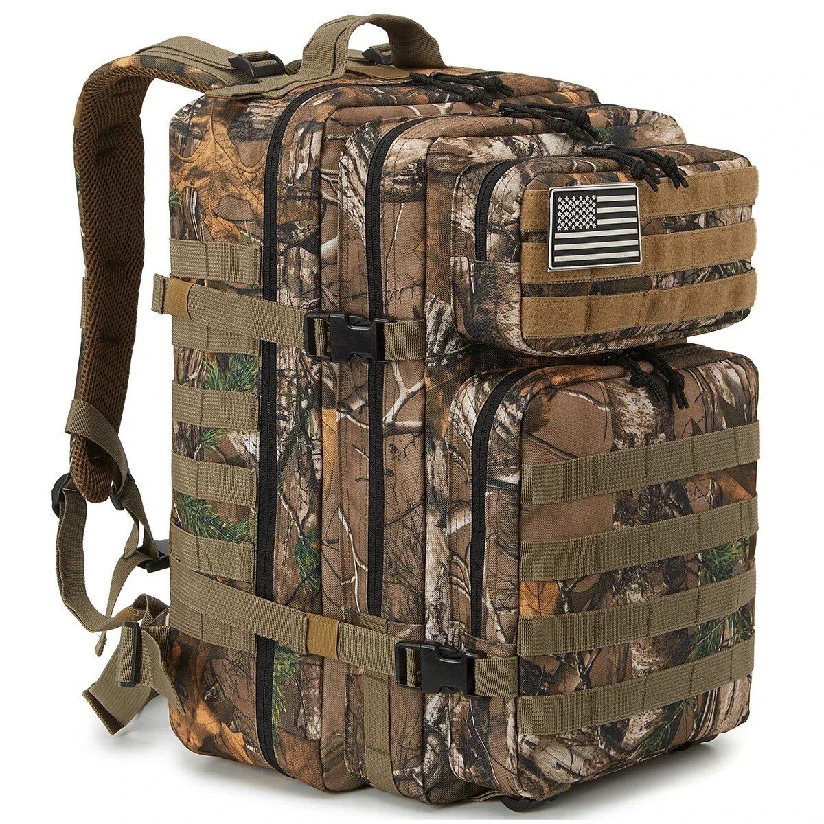 Tactical Backpacks 45L Large Capacity Man 3 Days Molle Assault Bags For Outdoor Trekking Camping Backpack_desvips.com