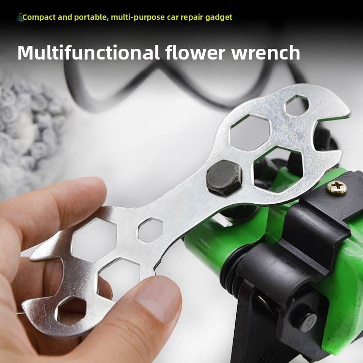 Bicycle Hex Key Screwdriver Set Pump Wrench Multifunctional Repair Tools Mountain Bike Accessories_desvips.com