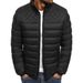 Men's Clothing new lightweight padded coat men's short youth plus size casual winter stand-up collar padded coat men_desvips.com