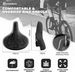 ROCKBROS Bicycle Saddle Comfortable Bicycle Seat Wide for BMX MTB Road Bike Black_desvips.com