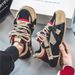 Summer Breathable Mesh Sports Running Casual Men's Thick Sole Heightening 2024 New Dad Trendy Shoes_desvips.com