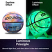 Glow Reflective Luminous Basketball Birthday Gift Limited Edition Children's Student Game Training No. 7 Basketball_desvips.com