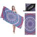 Beach Towel Double Sided Fleece Quick Drying And Absorbent Microfiber Swimming Towel_desvips.com