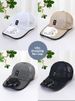Adult USB Rechargeable Fan For Men And Women, Outdoor Sunshade, Sun Protection, Breathable Mesh Cap With Extended Brim,_desvips.com