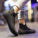 Breathable Knit Barefoot Sock Sneakers, GallonShock Anti-Slip Sole Shoes For Indoor Training & Casual Use_desvips.com