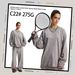 001 ARTIE Men's Clothing | 2025 New Autumn Winter High Street Retro Rolled Hem Loose Spray-Dyed Long Sleeve T-Shirt_desvips.com